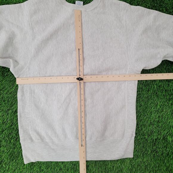 Vintage Champion Reverse Weave Notre-Dame Sweatshirt L/XL 22x27 Heavyweight - Picture 10 of 14